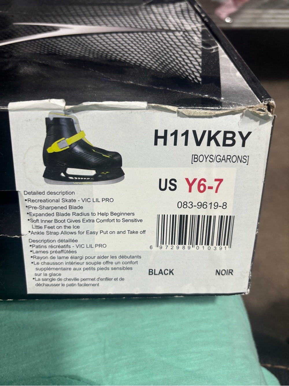 VIC Lil Pro Kids Ice Skates